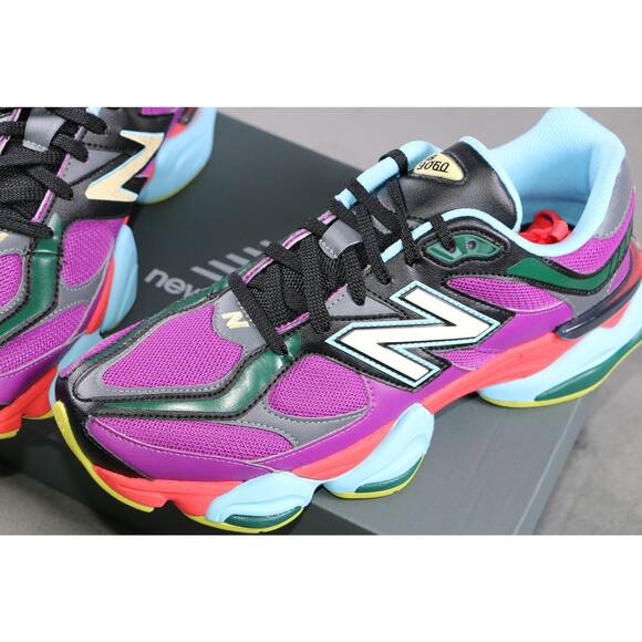 New Balance 9060 Pink Red Rose U9060RPO Men’s Size 13 Sneakers New Authentic main image 8